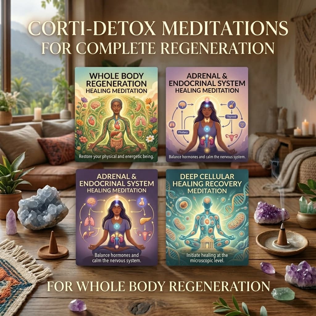 Corti-Detox: Deep Body & Mind Cleanse - Essential Healing Meditations
